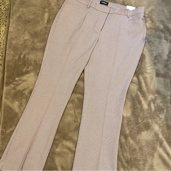 Express Houndstooth Patterned Pants - Picture 2 of 4